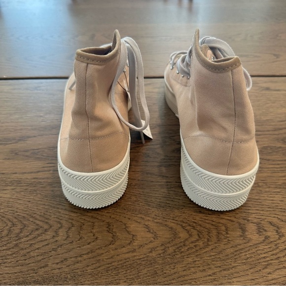 Adidas Men’s Nizza High-Top Sneakers in Pale Nude/Sand/Off White Sz 11.5 NIB - Picture 9 of 13